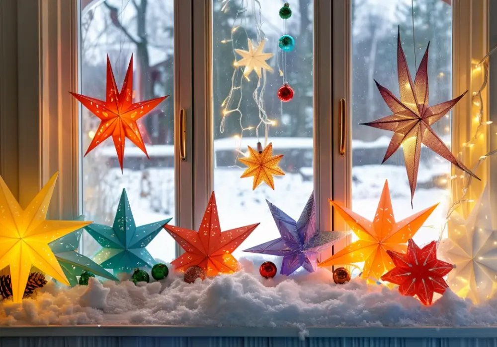 Gwiazdki świąteczne na okno: Jak stworzyć magiczną atmosferę?