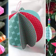 Najlepsze ozdoby choinkowe z papieru 3D - prosty tutorial krok po kroku