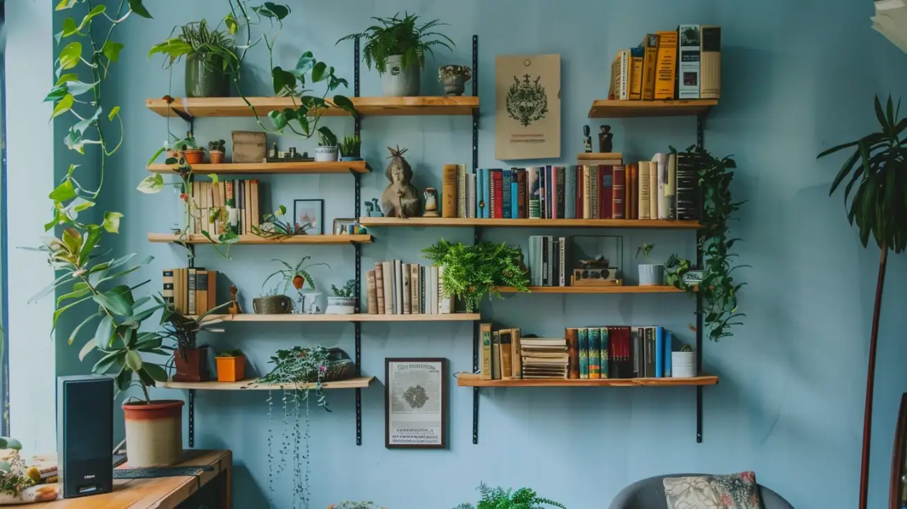 Zdjęcie Przekształć swoją biblioteczkę: Pomysły i Inspiracje na ścianę